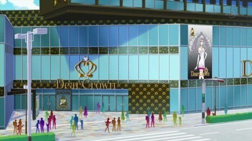 In front of Dear Crown store
